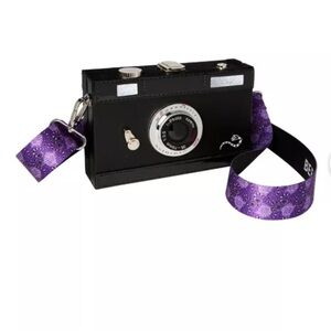 Beetlejuice crossbody bag ~ Lydia’s camera with ‘no feet’ photo coin purse